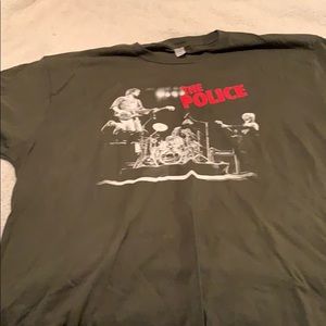 Police concert shirt